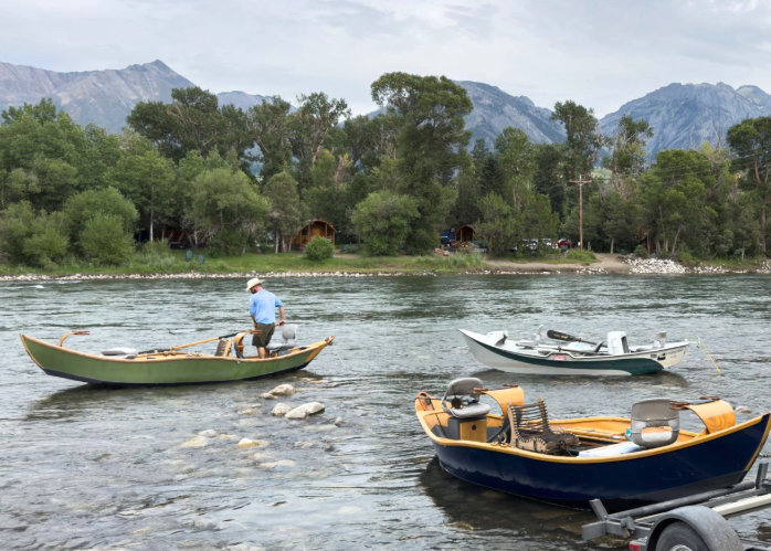 Fly fishing in Wyoming